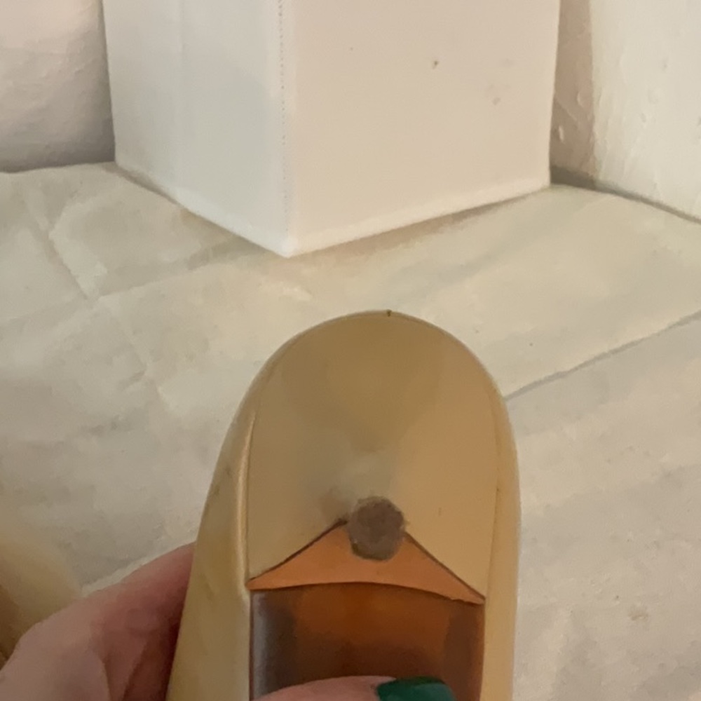 Coach Salma Soft Patent Leather Heels, Size 8B, Tan/Beige - Picture 7 of 13
